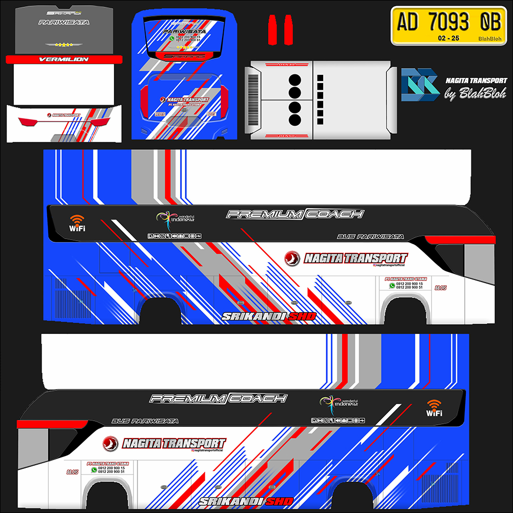 72. Nagita Transport Vermilion Srikandi SHD
