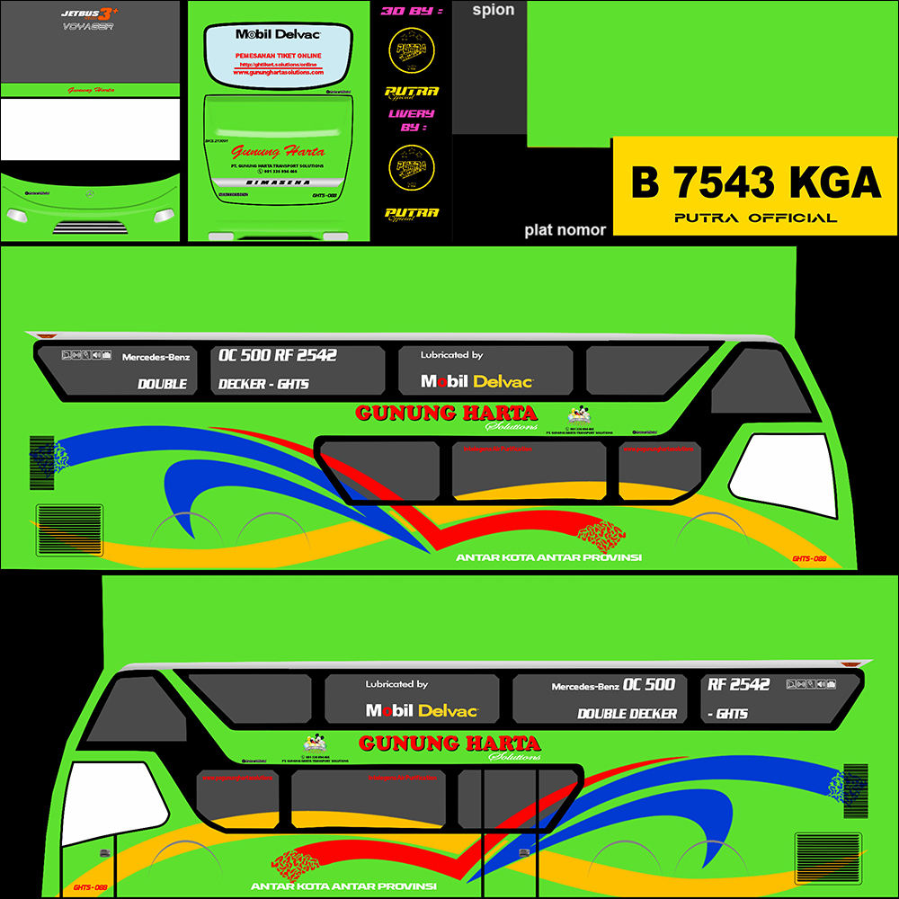 9. Livery DD Double Deck