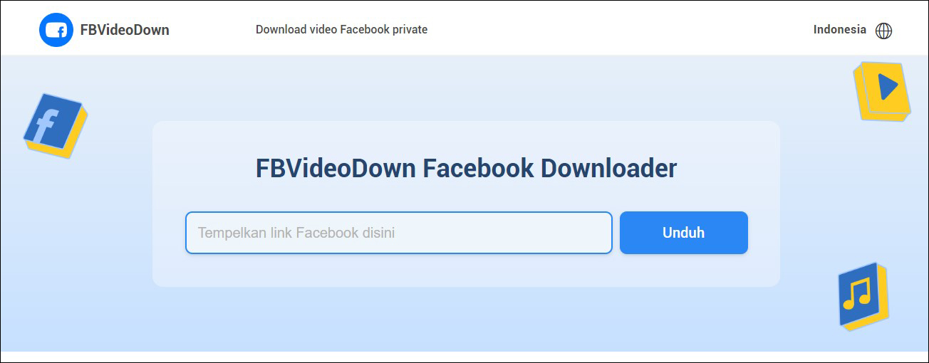 3 Buka Situs FBVideoDown