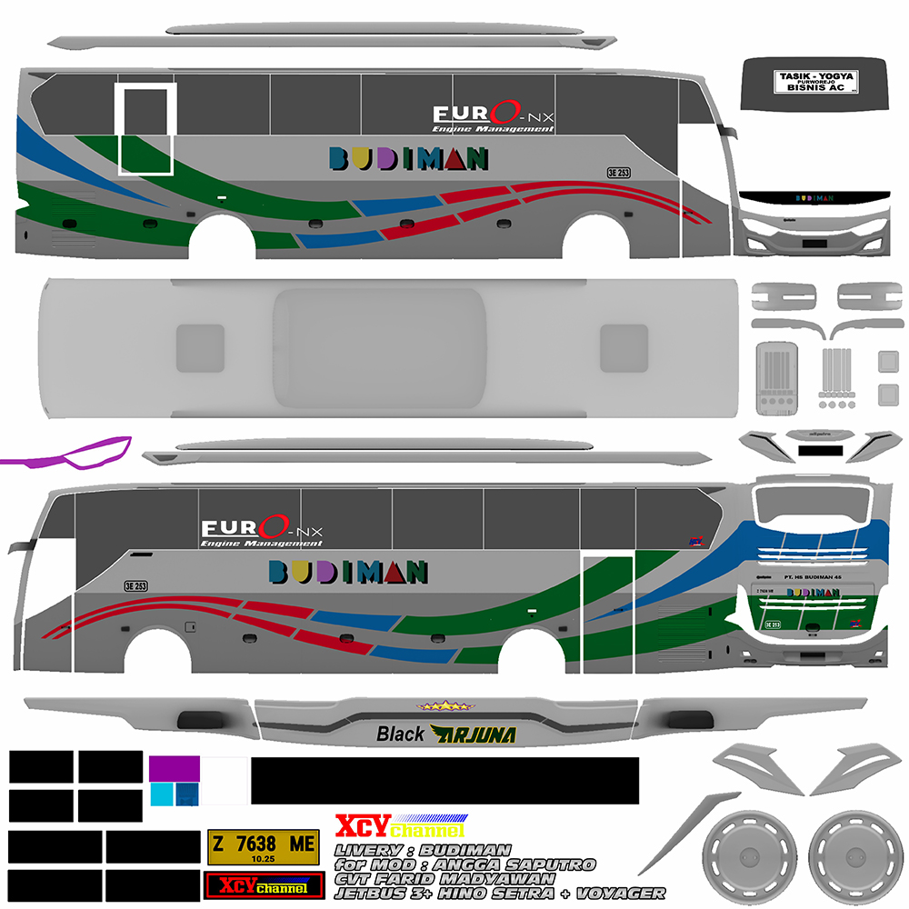 4. BUDIMAN (BLACK ARJUNA) SETRA+VOYAGER