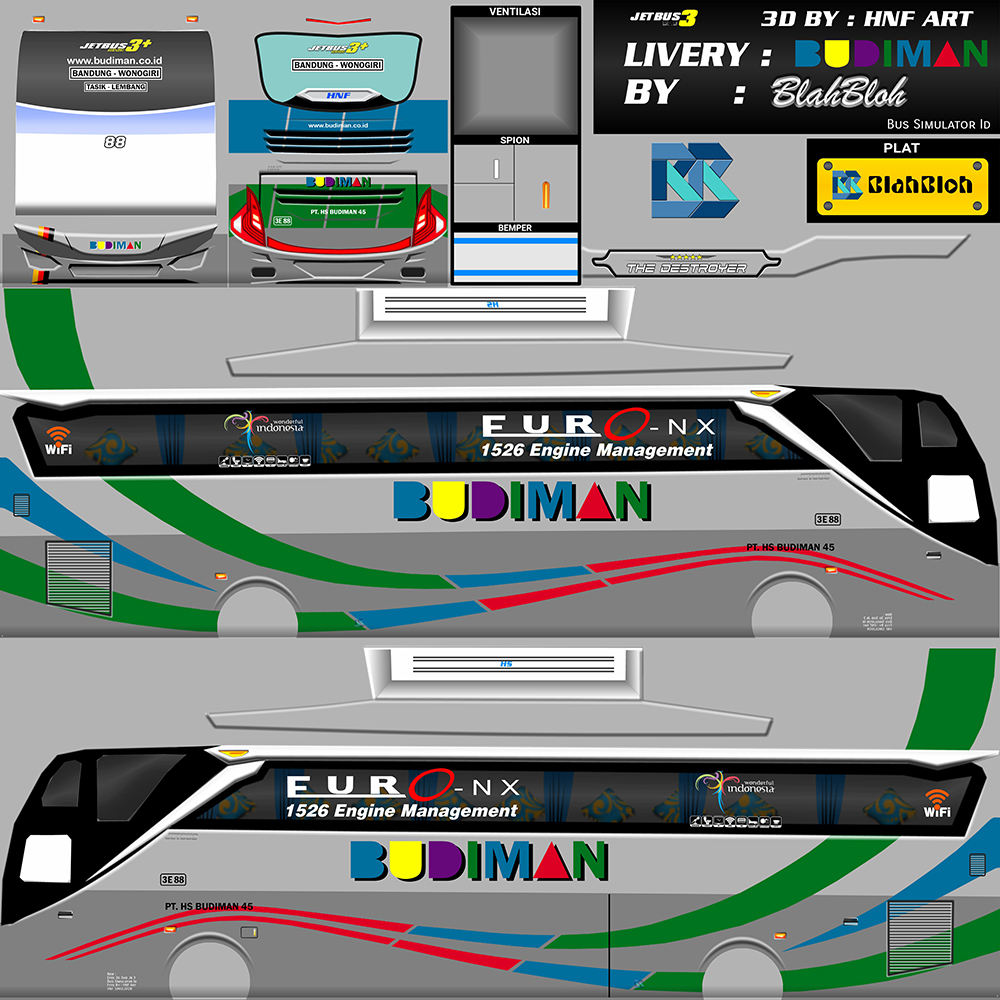 65. Budiman Destroyer JB3 SHD