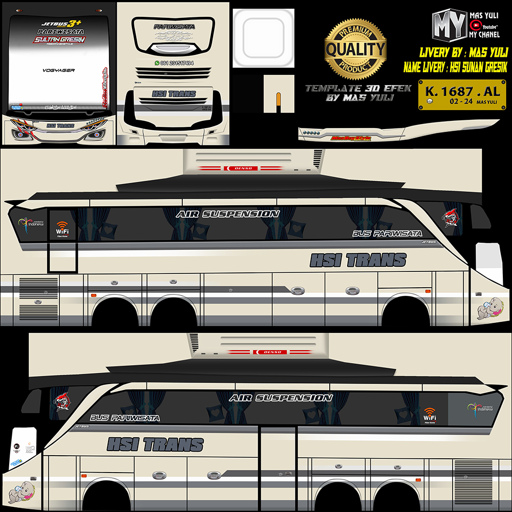 12. HSI Sunan Gresik selendang JB2 tronton