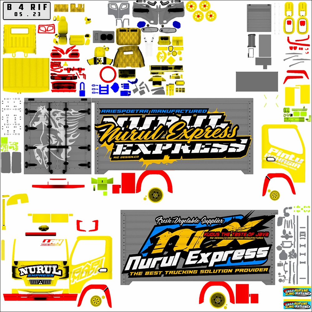 15. LIVERY TRUK BOX CANTER V3