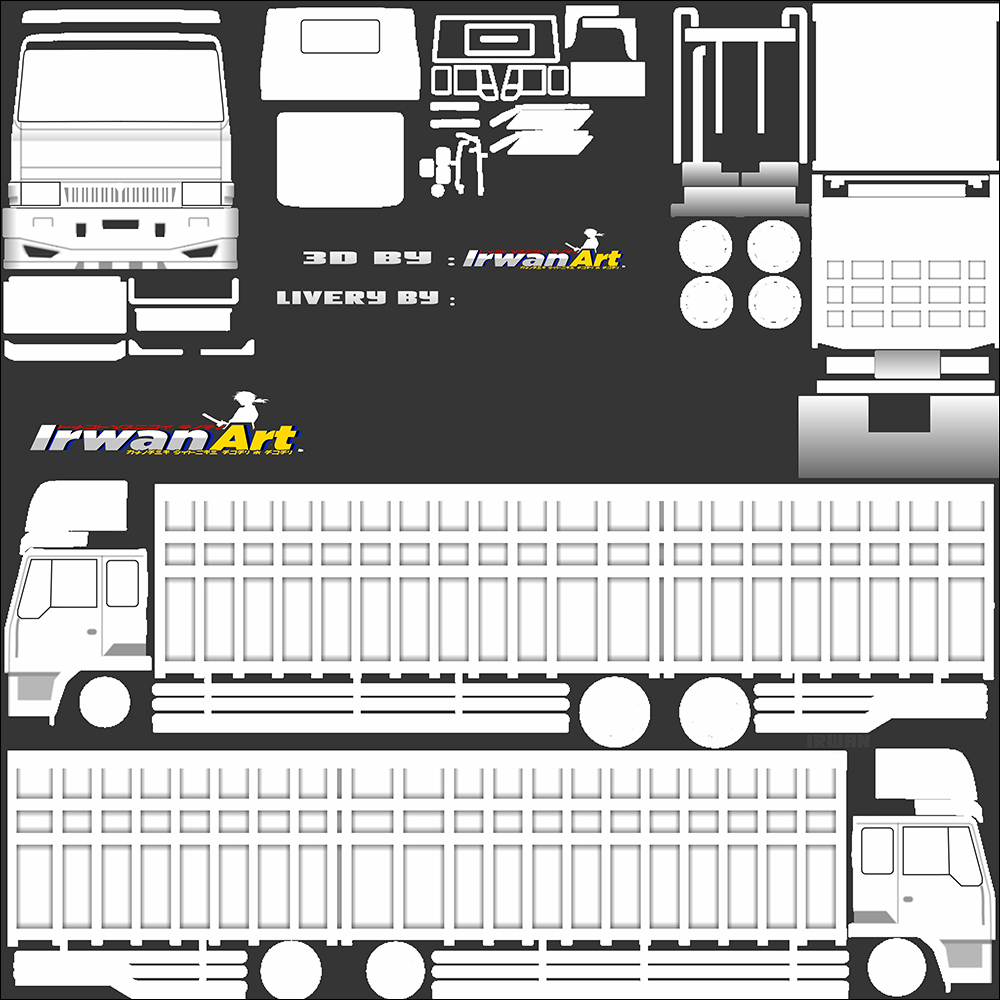 4. 3D Fuso Pajero tronton