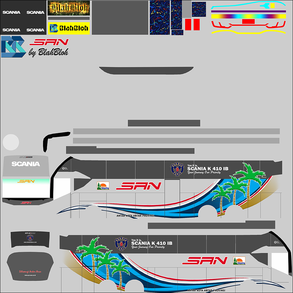 57. SAN SR2 Tronton Scania
