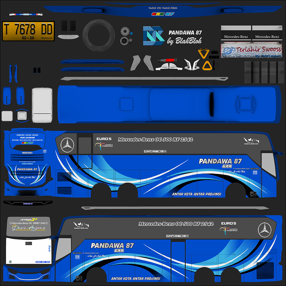 59. Pandawa 87 Dewi Anjani JB3 Tronton HC