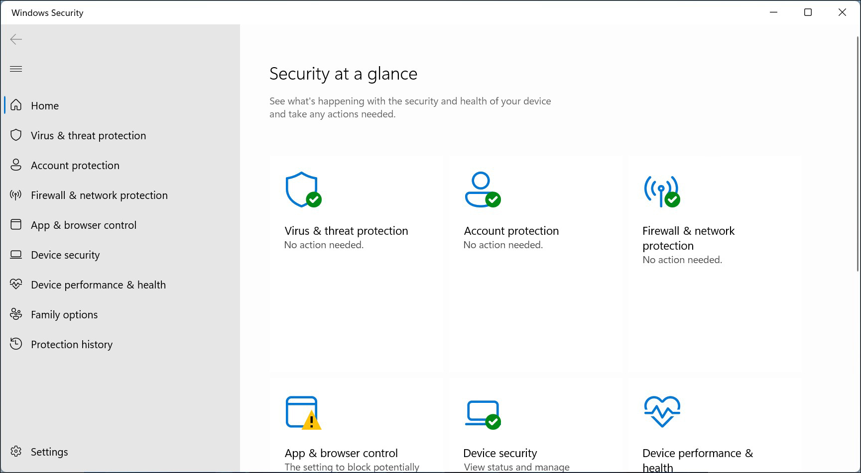 Antivirus Bawaan Windows 11