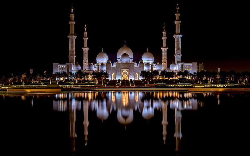 Gambar 19. mosque abu dhabi landmark