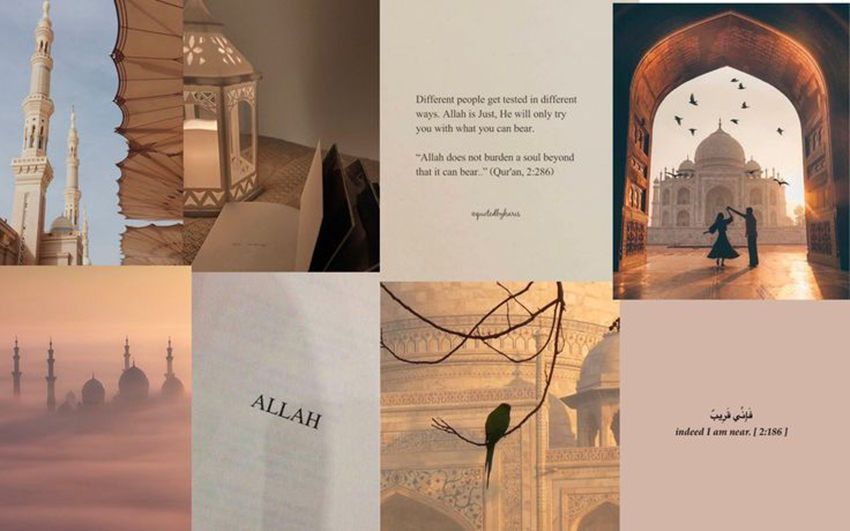 Gambar 22. aesthetic pic islamic theme