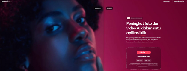 Aplikasi Penjernih Foto - Remini